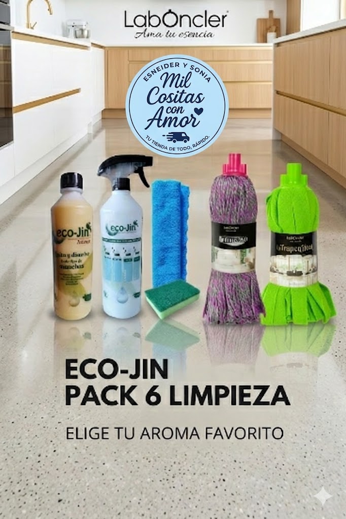 Pack 6 Limpieza