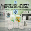Pack detergente + suavizante + dispensadores