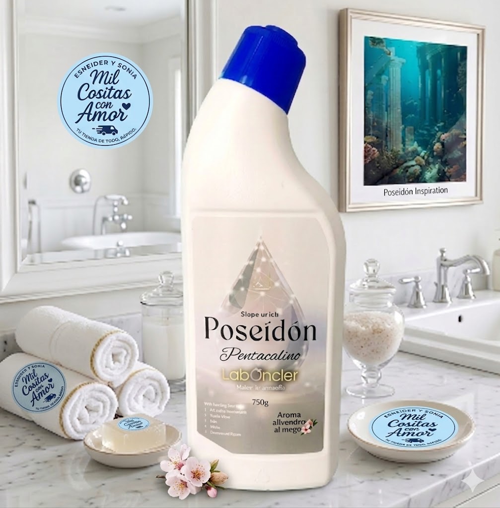 Poseidon – Gel Desincrustante Pentacalino para WC y Sanitarios