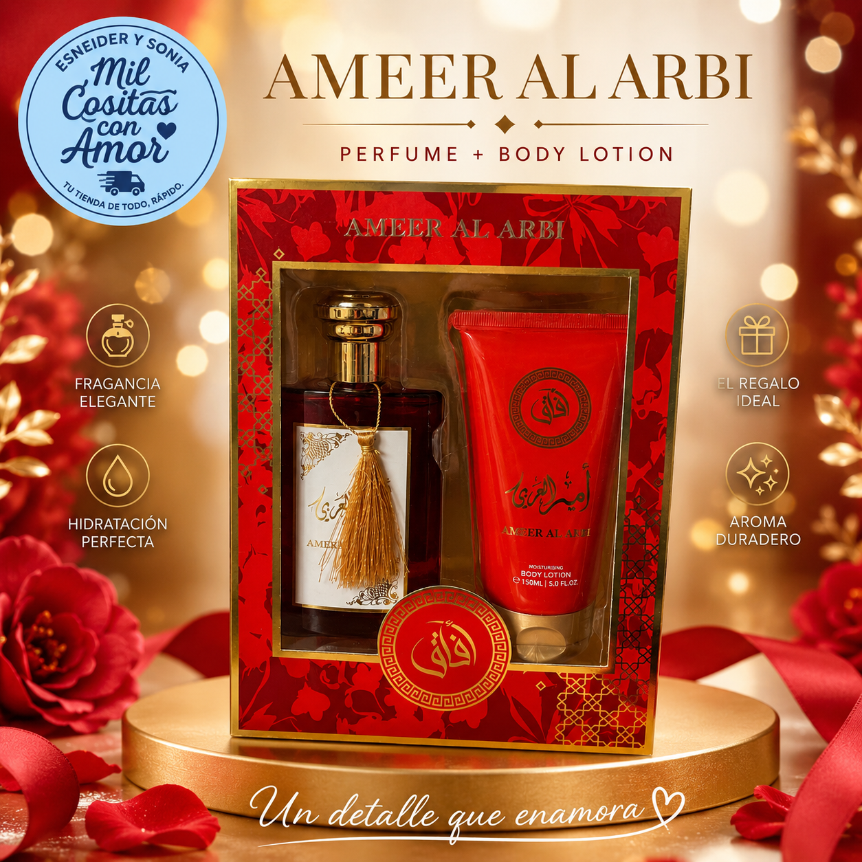 Ameer Al Arbi – Perfume + Body Lotion